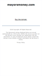 Mobile Screenshot of nats.mayorsmoney.com